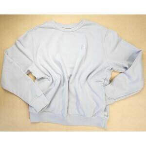 Fila Sweatshirt Large Light Blue Pullover w/ Pockets